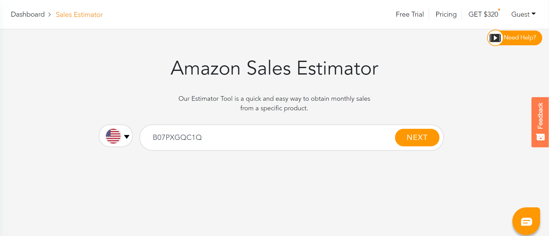 Amazon Sales Estimator