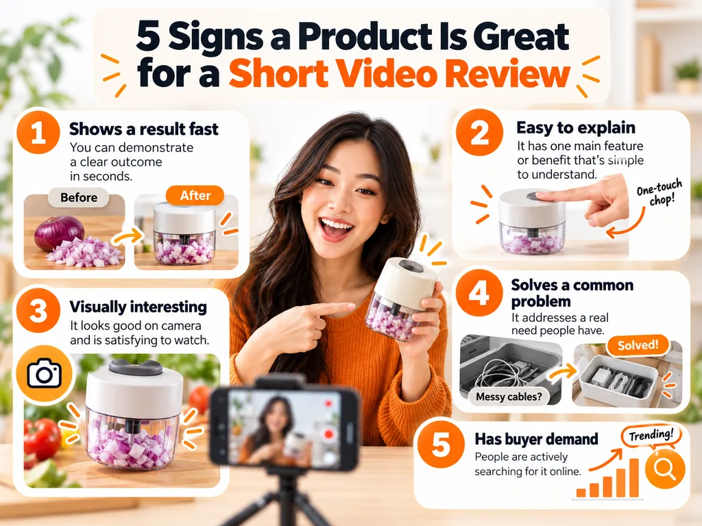 Signs a product is great for a short review